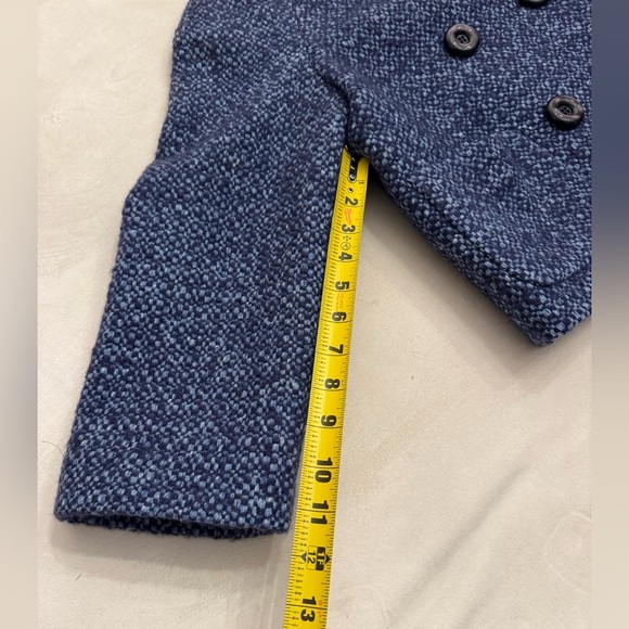 Michael Kors Collection Tweed Double Breasted Jacket, sz 2 - Picture 9 of 13